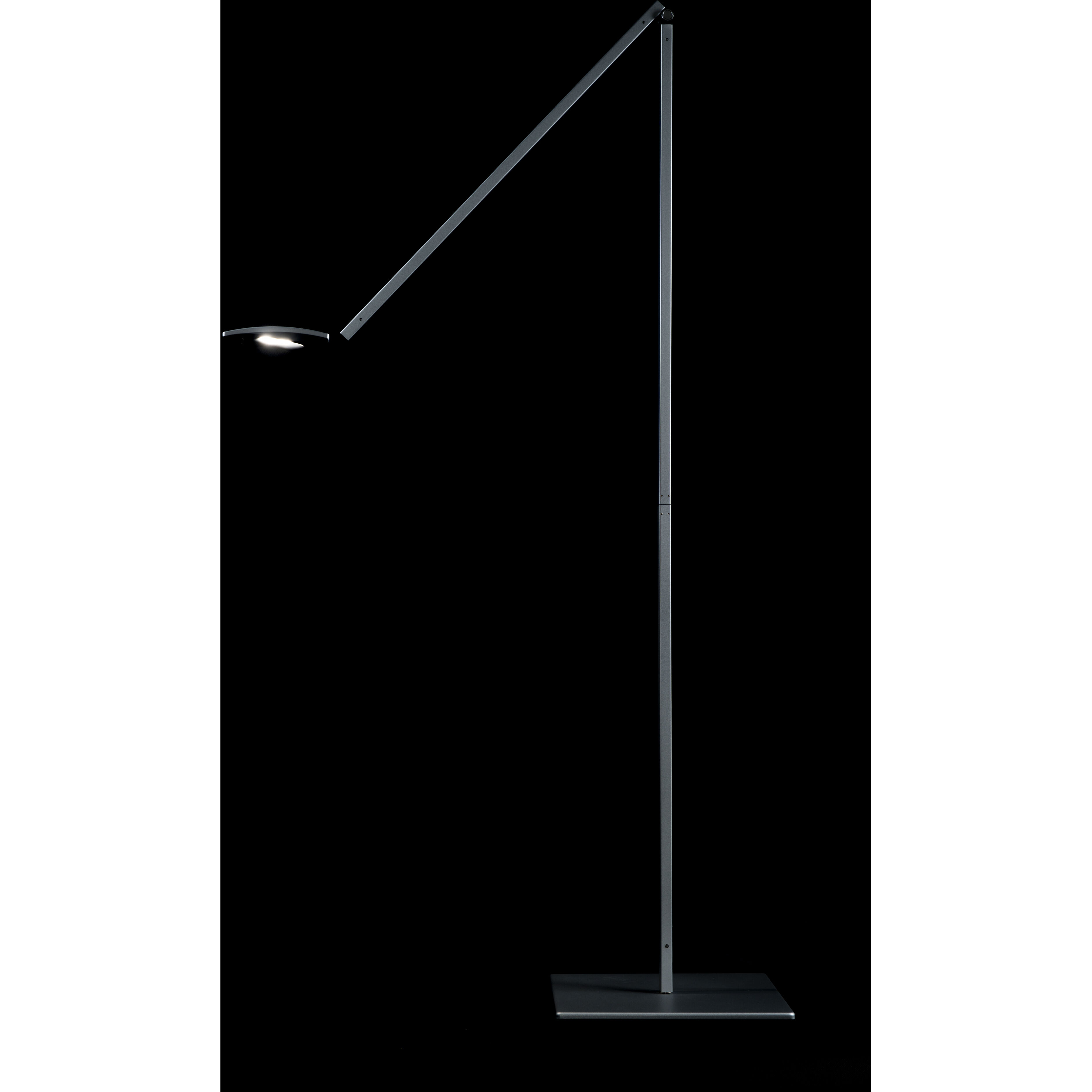Mosso Pro 10 inch 5.50 watt Silver Floor Lamp Portable Light